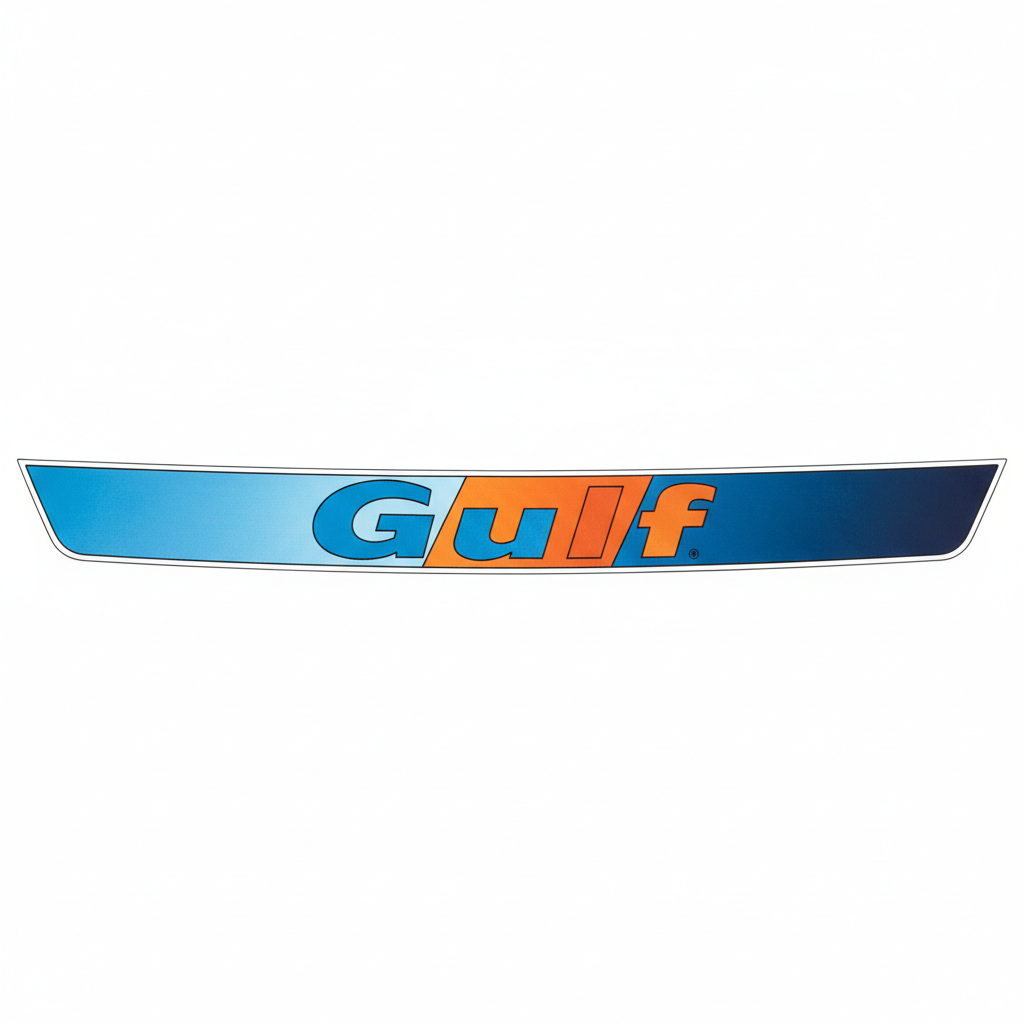 Gulf Retro Motorsport Edition Sun Strip