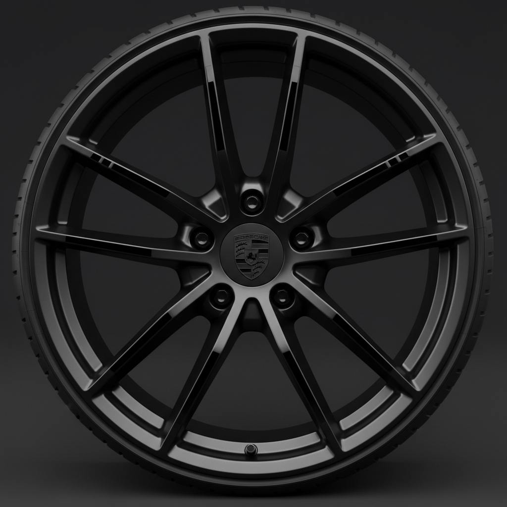 911 992 Wheel Decal Set — Centre Cap & Spoke