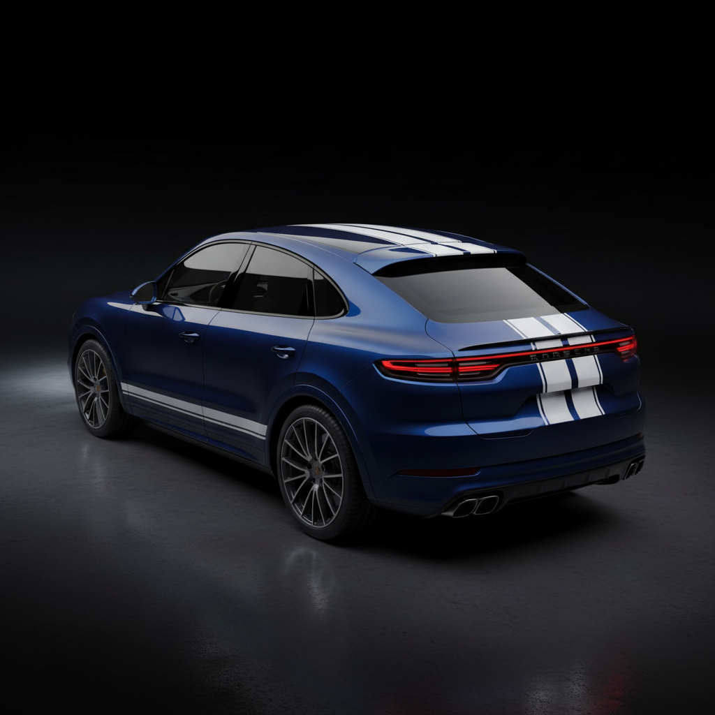 Cayenne Coupe 9Y0 Roof Graphic Stripe