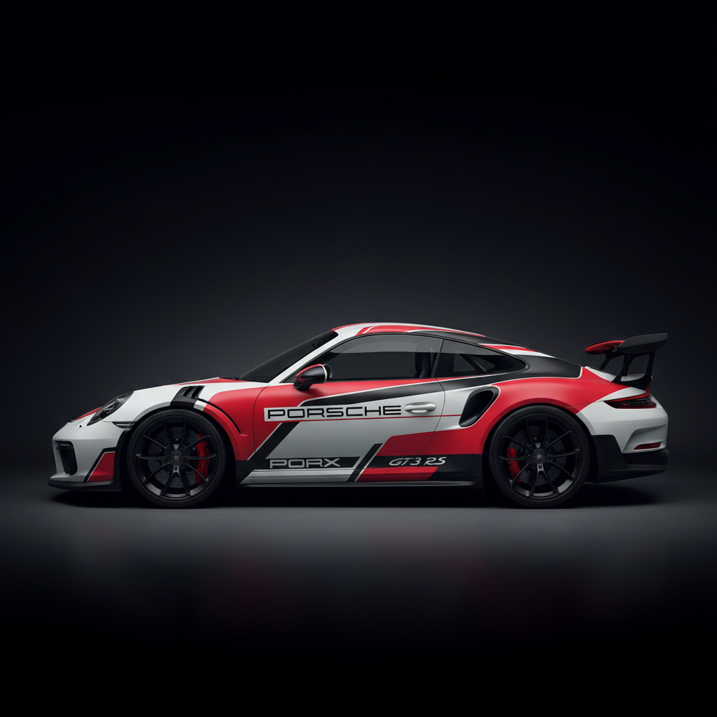 Porsche 911 GT3 RS Full Livery Partial Wrap