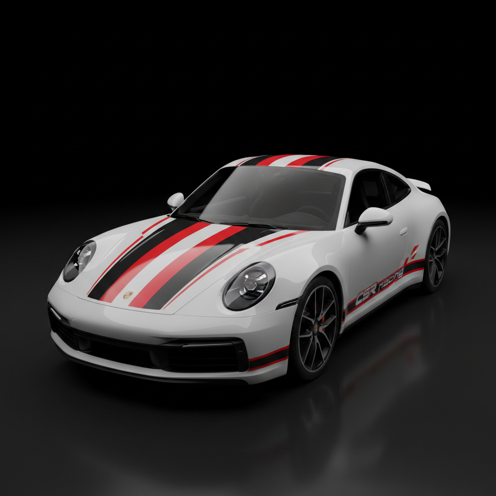 CSR Racing Stripe Kit - 911 Carrera