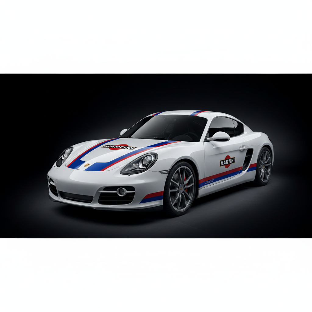 Martini Stripes Model 2 - Cayman/Boxster