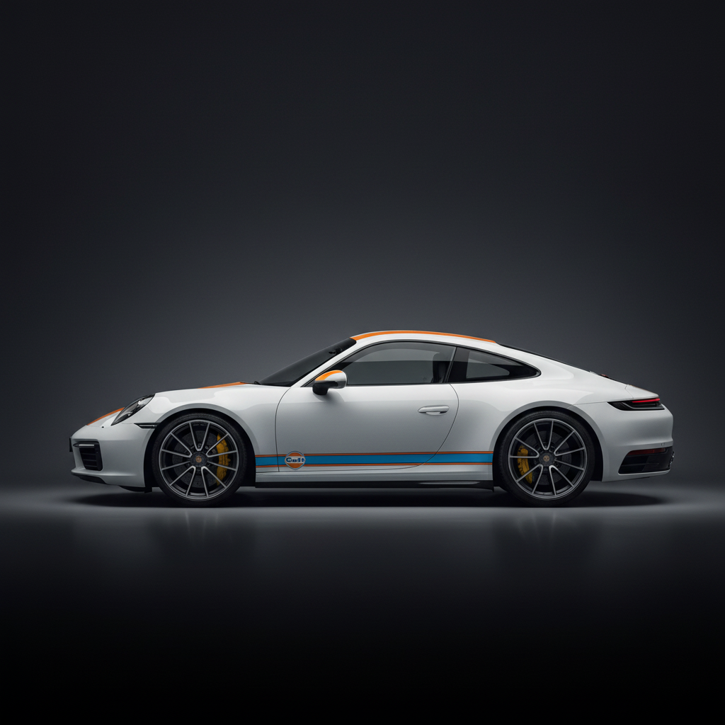 911 992 Gulf Heritage Full Livery Kit