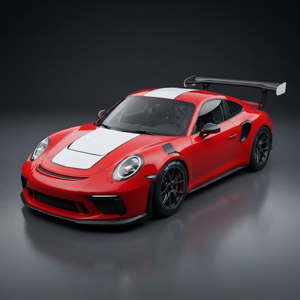 911 GT3 RS 992 Race Taxi Bonnet & Roof Boards
