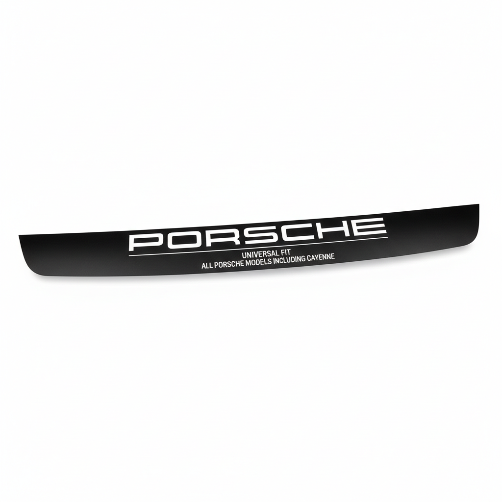 Porsche Banner Windscreen Sun Strip — Universal Fit