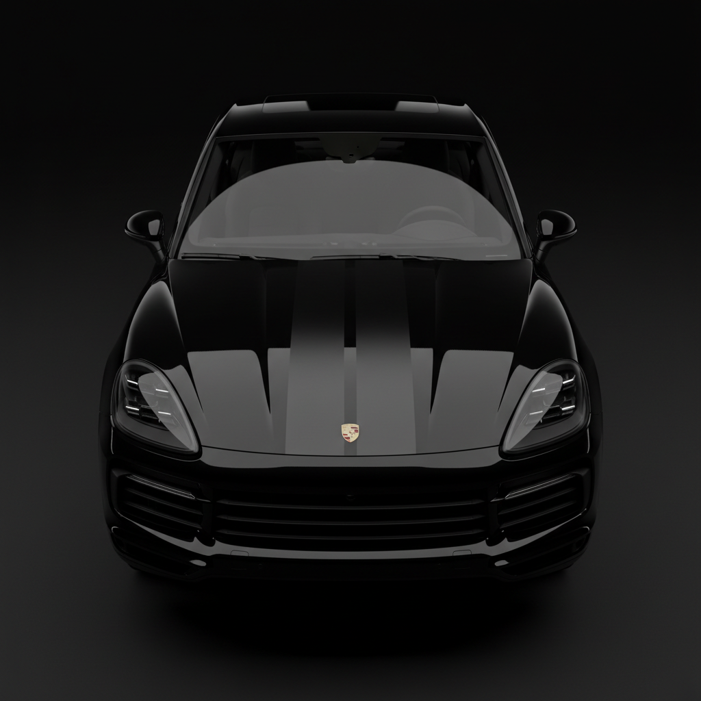 Cayenne 9Y0 Hood Centre Stripe