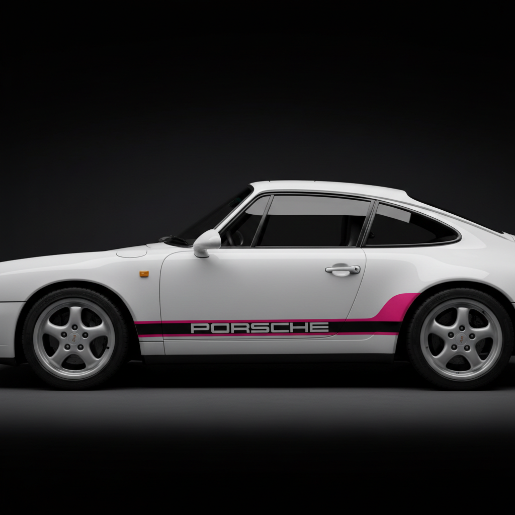 Two-Tone Heritage Side Stripes - Classic Carrera 964/993