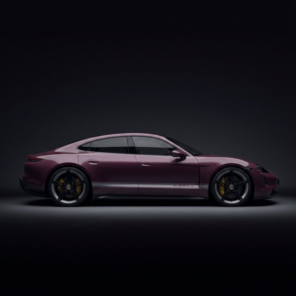 Taycan Turbo S Pinstripe Side Accent Graphics