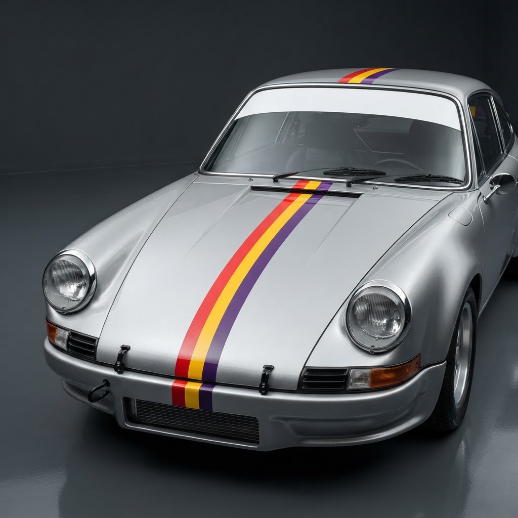 911 RSR 930 Kremer Tri-Colour Centre Stripe Kit
