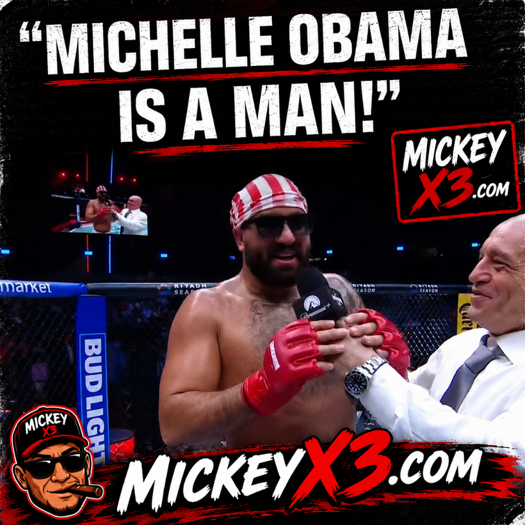 Josh Hokit at UFC Freedom 250 - Michelle Obama Is A Man - MickeyX3.com