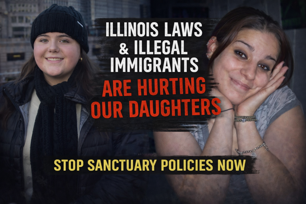 Illinois laws and illegal immigrants are hurting our daughters - Sheridan Gorman and Megan Bos - Stop sanctuary policies now - MickeyX3.com