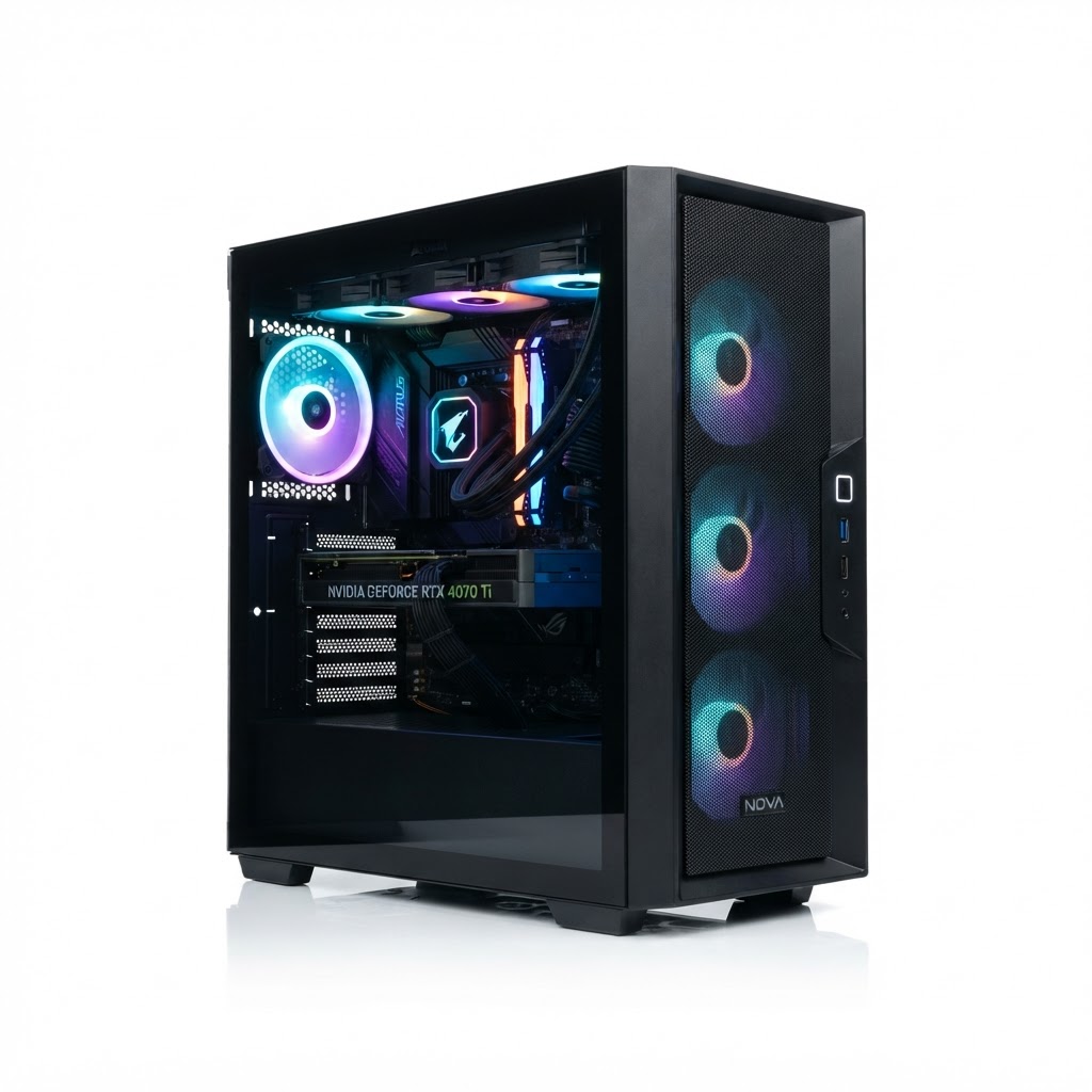 נייח VCX300 750W B760M I5-14400F 16GB DDR4 1TB NVME RTX 3050