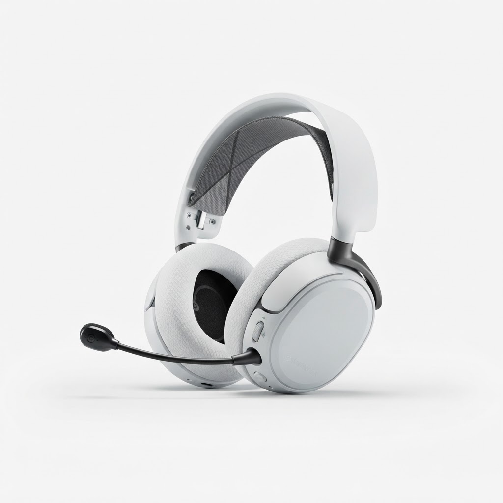 אוזניות גיימינג אלחוטיות Arctis Nova 7P Gen 2 לבן (עד 50 שעות עבודה)