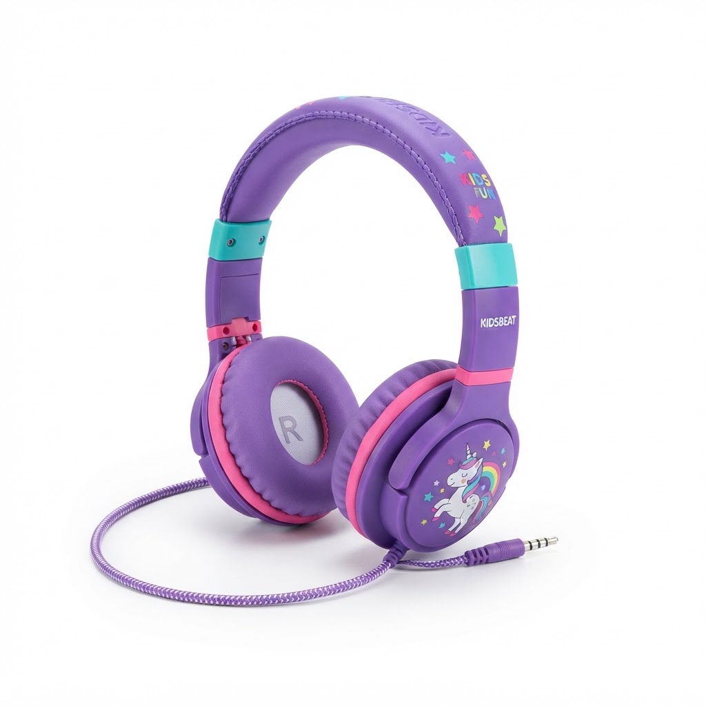 אוזניות אלחוטיות לילדים SOUNDFORM KIDS V3 TYPE-C סגול