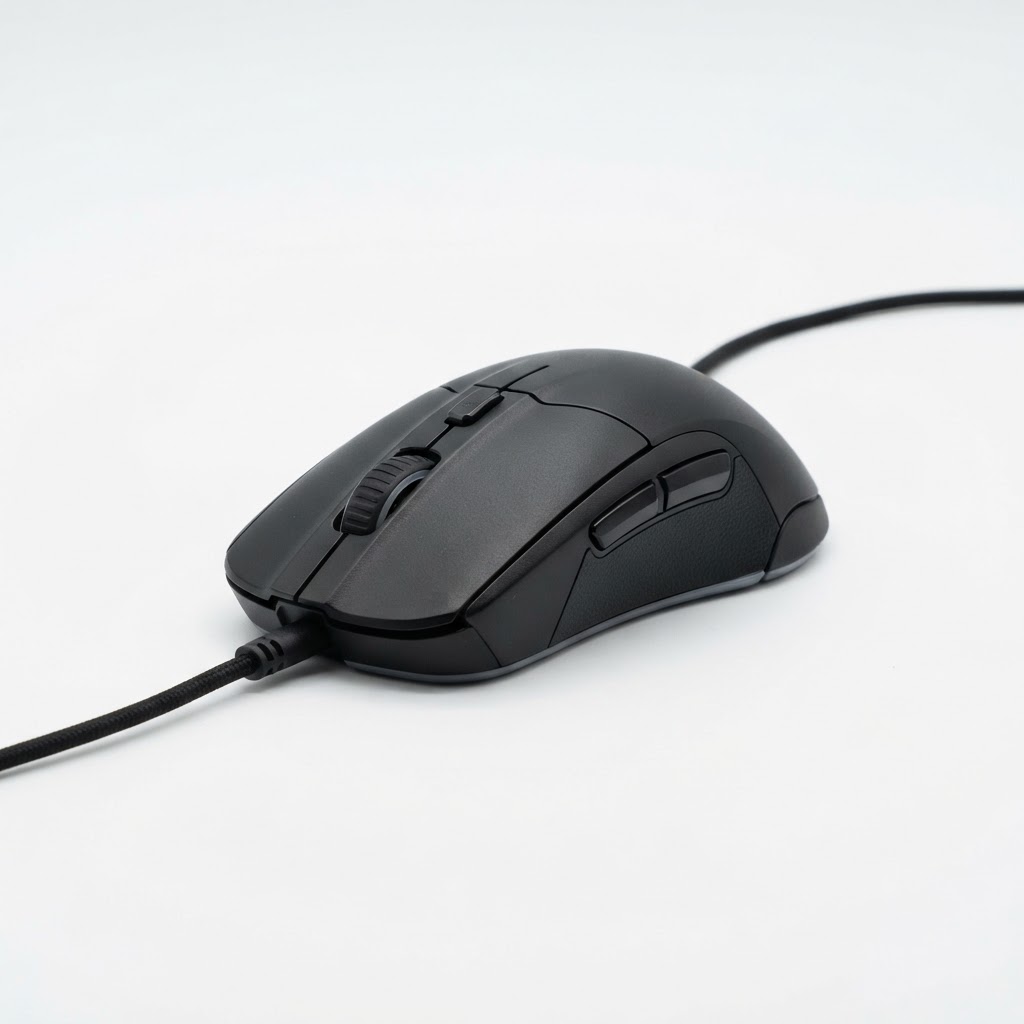עכבר חוטי עיצוב ארגונומי קל משקל Rival 3 Gen 2 שחור