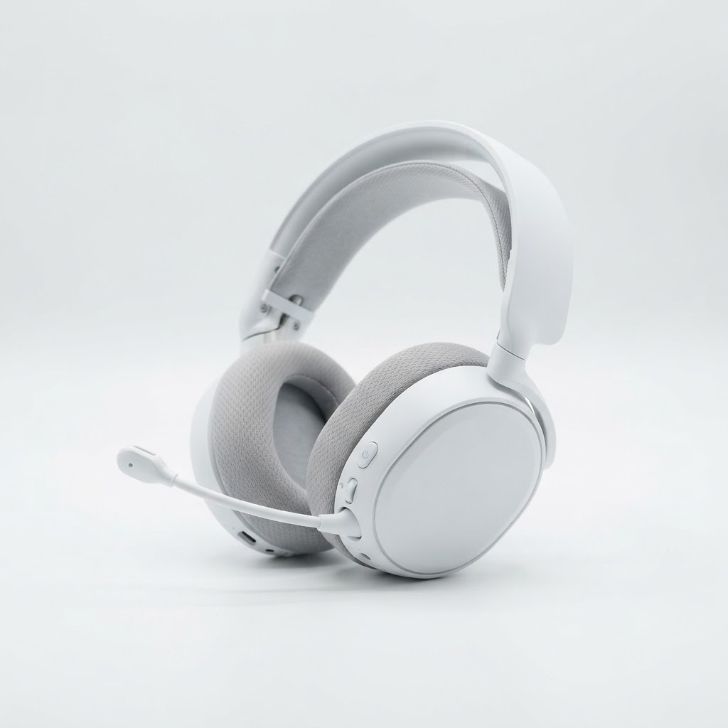 אוזניות גיימינג אלחוטיות Arctis Nova 7X Gen 2 לבן (עד 50 שעות עבודה)