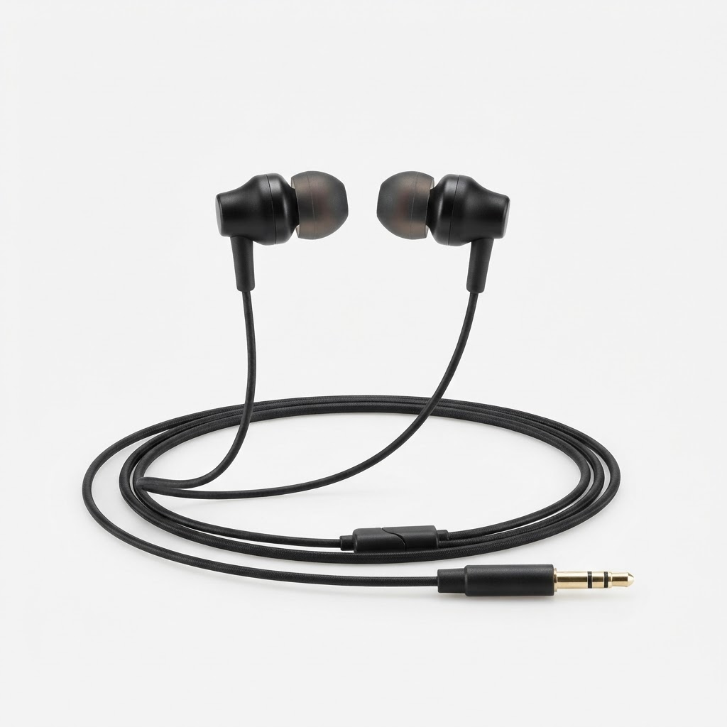 אוזניות IN EAR עם סיליקון ללא מיקרופון BP-3365