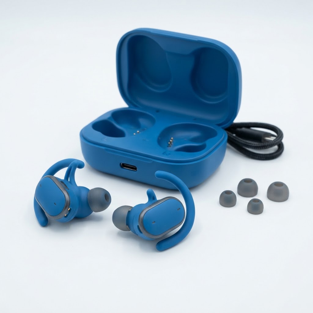 אוזנית BT לספורט Fit Sport Fitness כחול