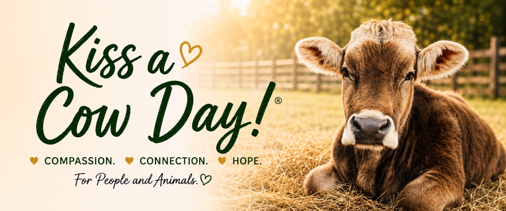 Kiss a Cow Day Community Visits header