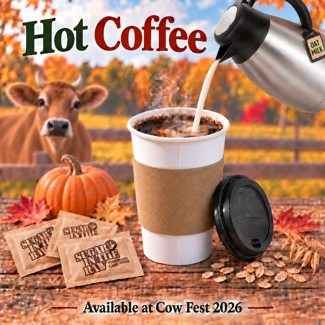 Hot Freshly Brewed Coffee (V)