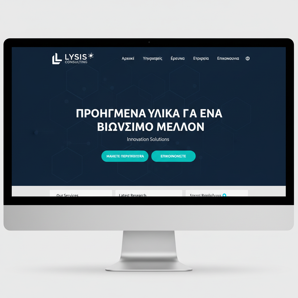 Lysis Consulting - Innovation Solutions