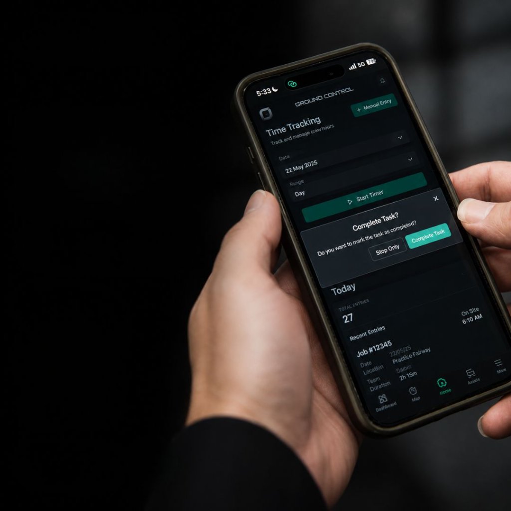 Ground Control turf management platform