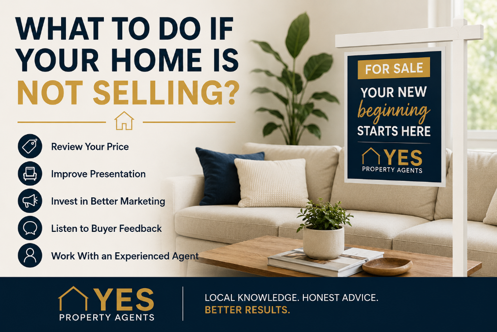 What to Do If Your Home Is Not Selling?