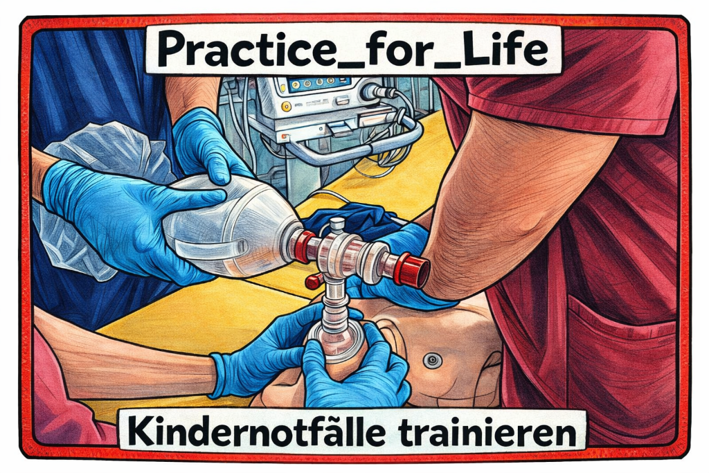 Kindernotfälle trainieren