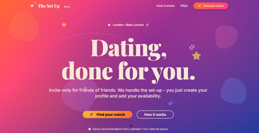 Social Intro App — project screenshot