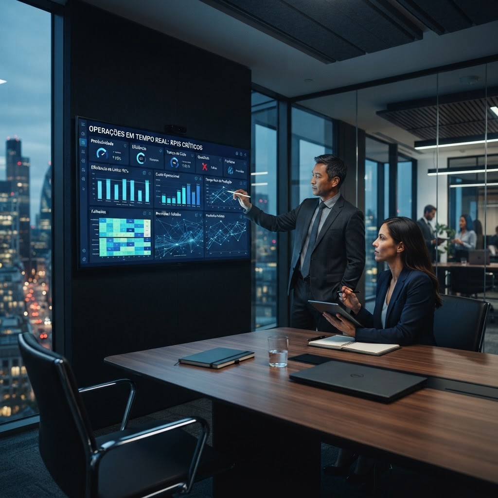 Como Construir um Dashboard de IA para Monitorar KPIs Operacionais em Tempo Real