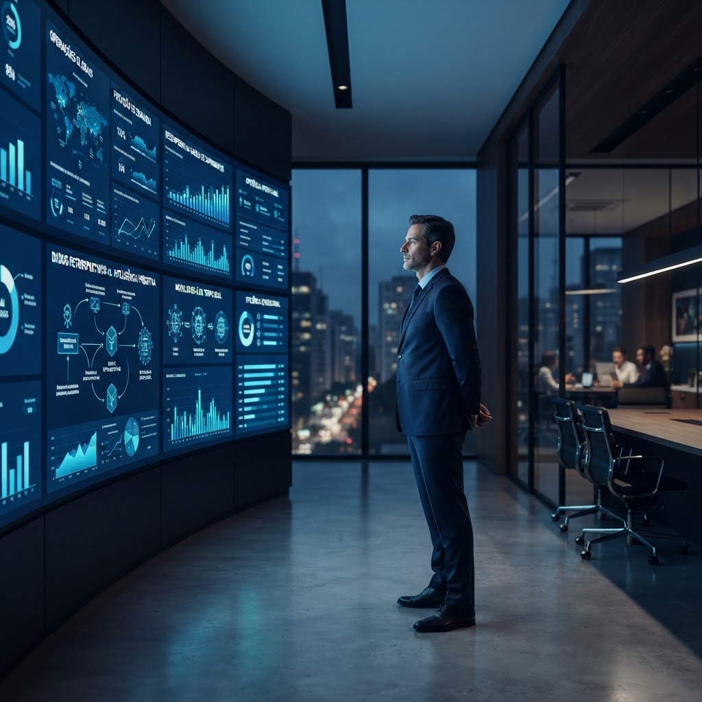 Do Retrospectivo ao Preditivo: O Guia Definitivo para Dashboards de IA em Operações