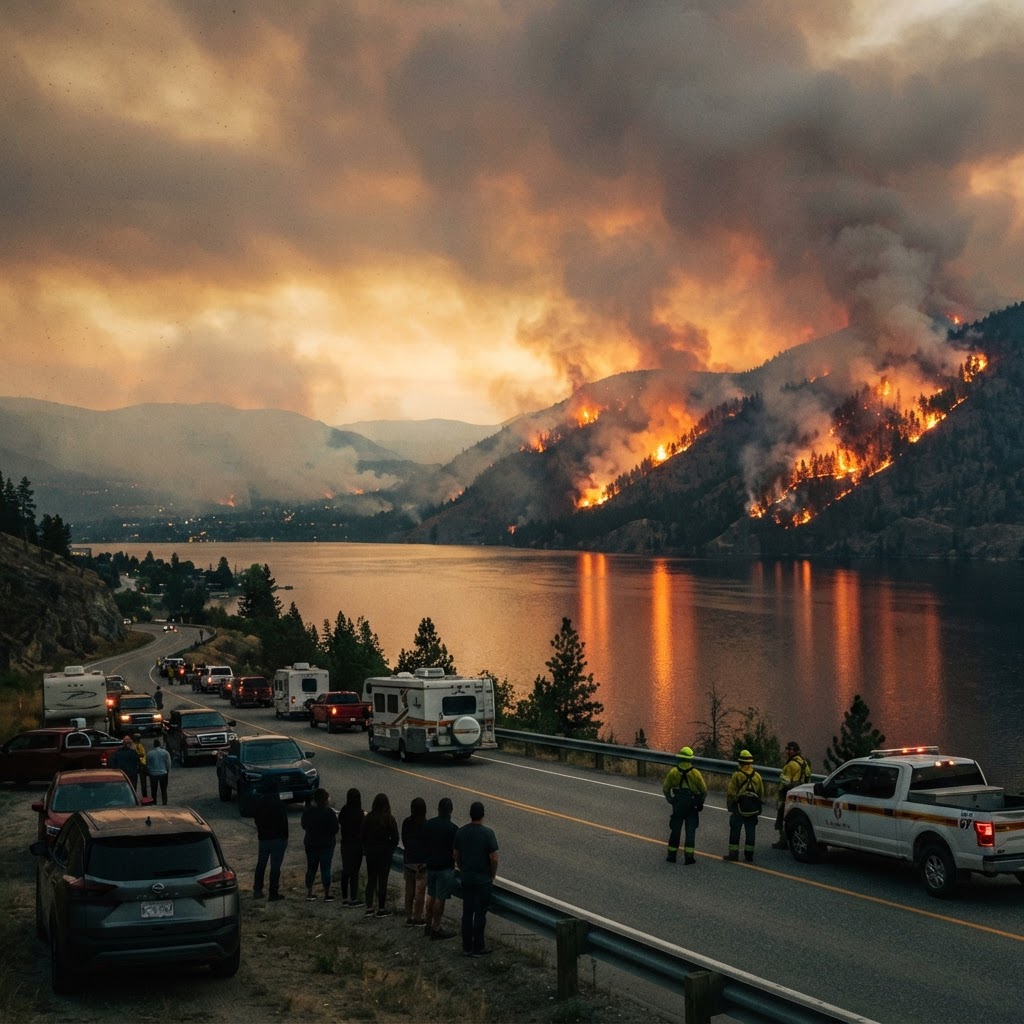 Okanagan chief estimates 230 homes lost as B.C. braces for dry lightning