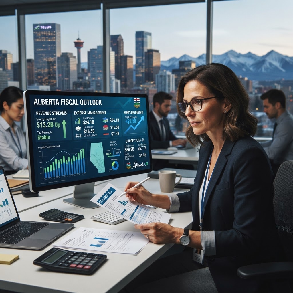 Alberta's Fiscal Outlook Points to Potential 2026 Surplus Despite Volatility