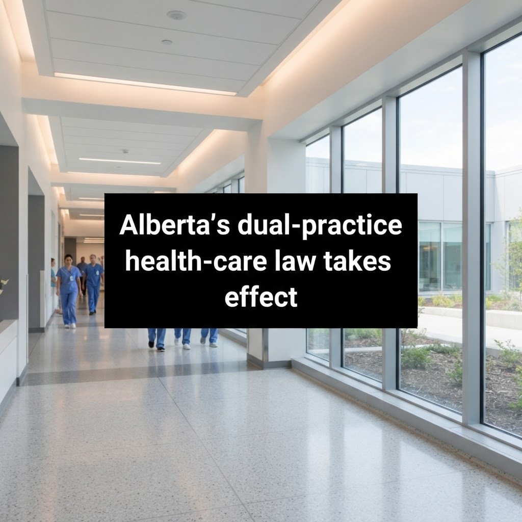 Alberta’s dual-practice health-care law takes effect amid debate over private surgery