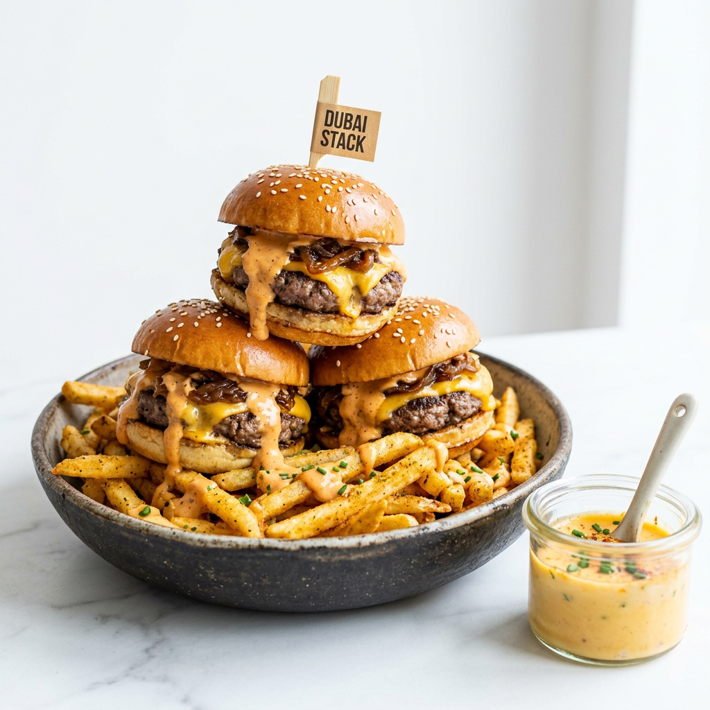 Dubai Stack Burger Bowl