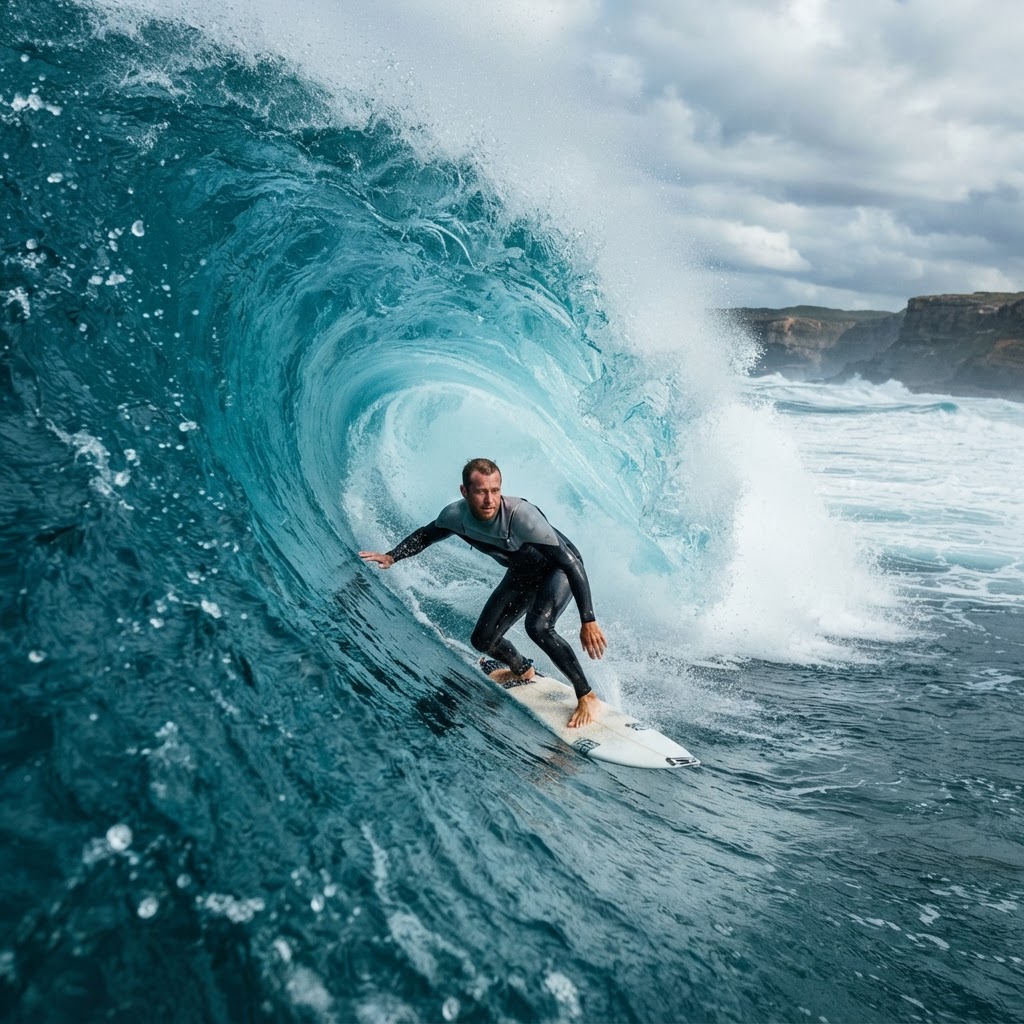 Big Wave Surfer