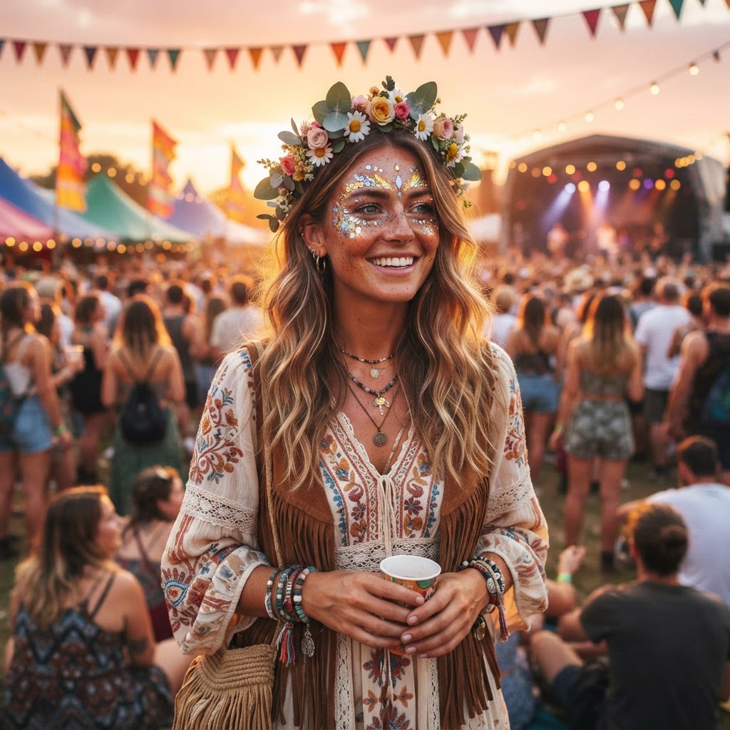 Summer Festival Goer