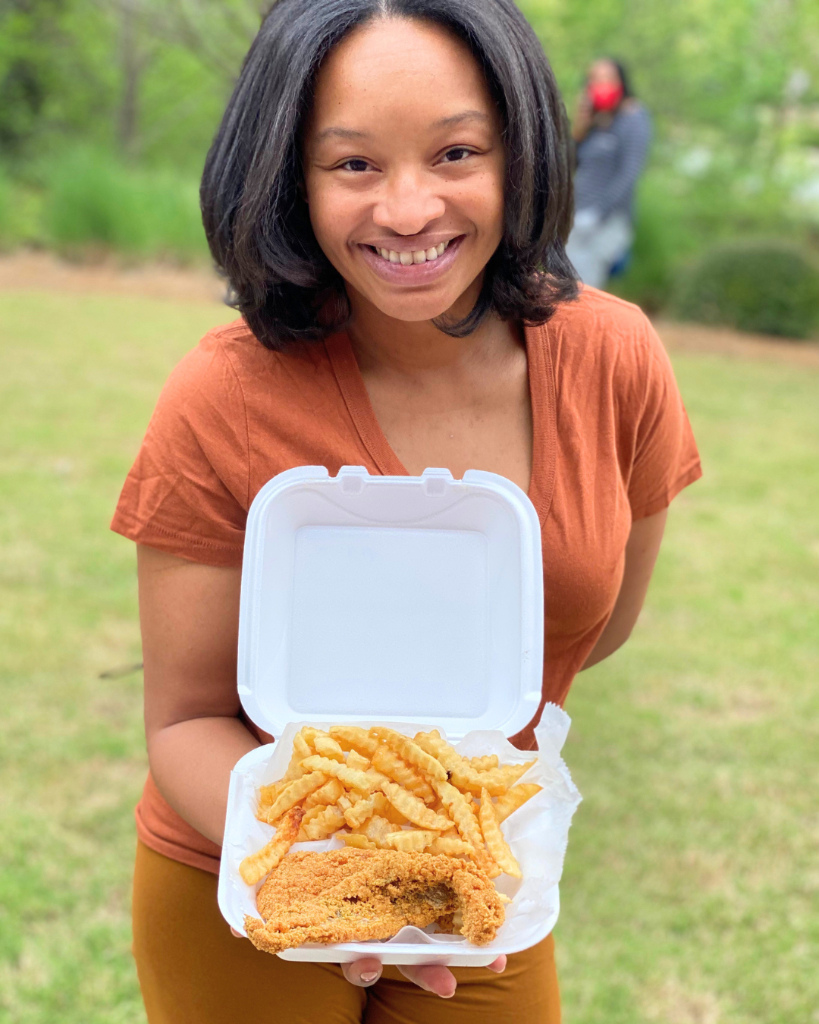 First bite