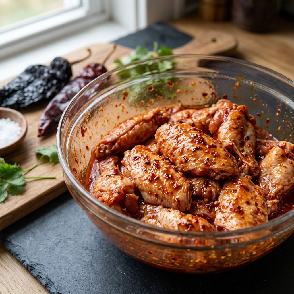 Ala Enchilada fresco — Pollo