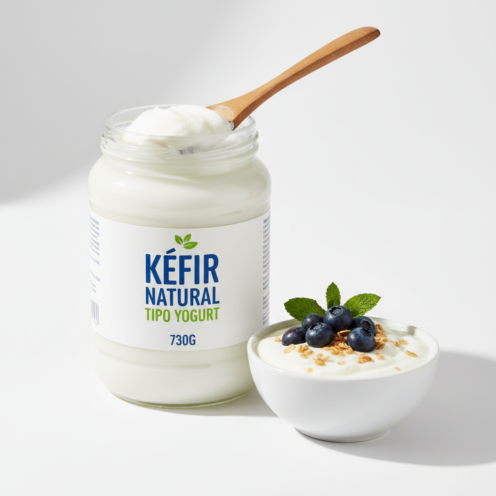 KÉFIR NATURAL TIPO YOGURT 730G