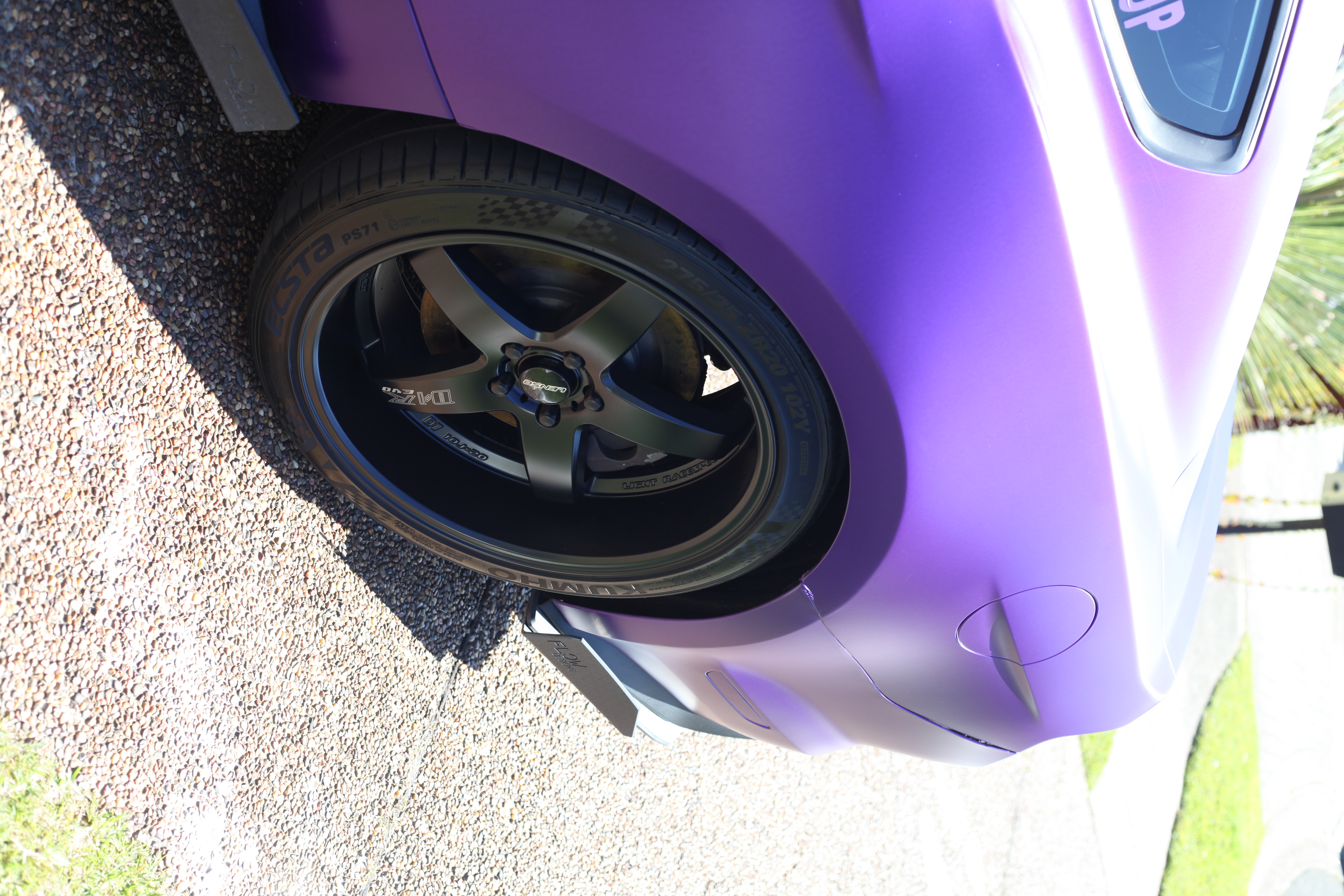 Matte Purple Wheel