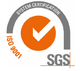 ISO 9001 Certified by SGS - Quality Management System
