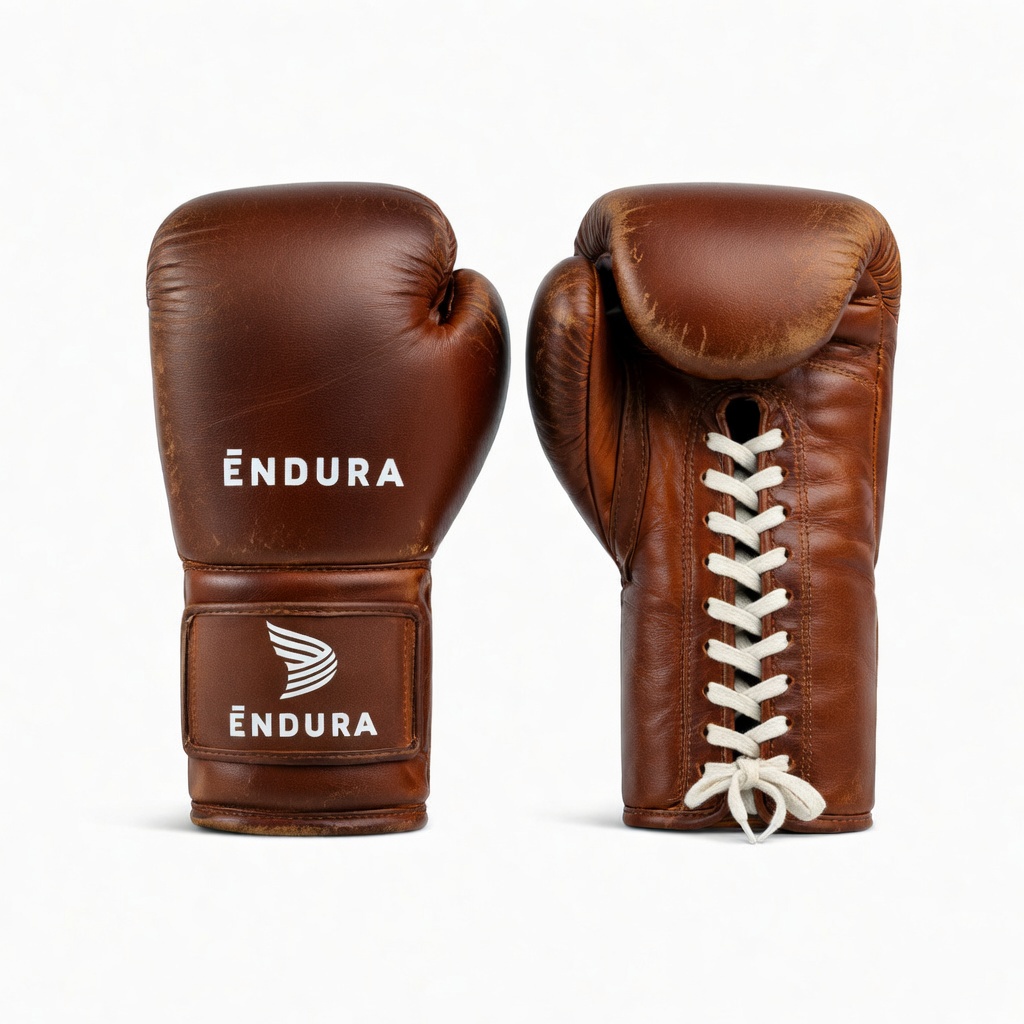 "VINTAGE" Boxing Gloves with Laces