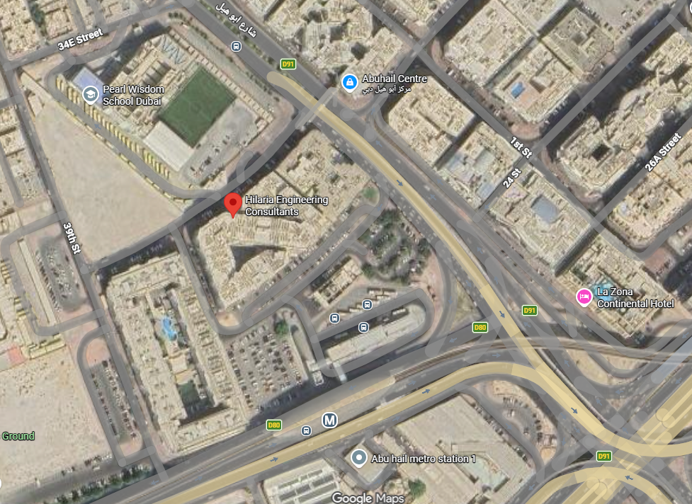 Hilaria Office Location Map