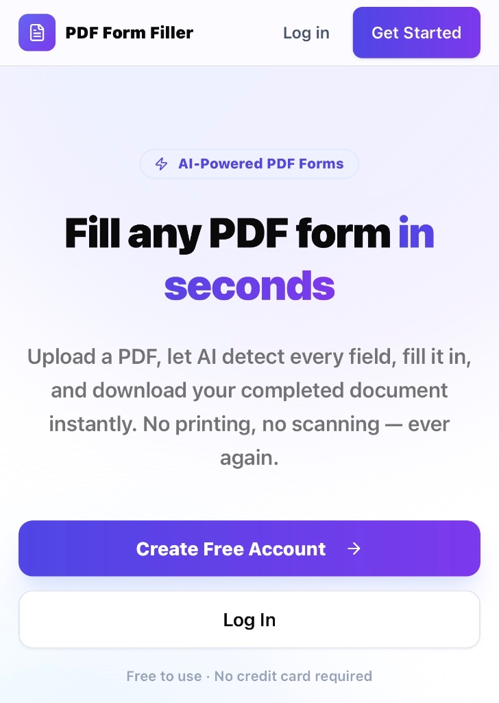 PDF Form Fill