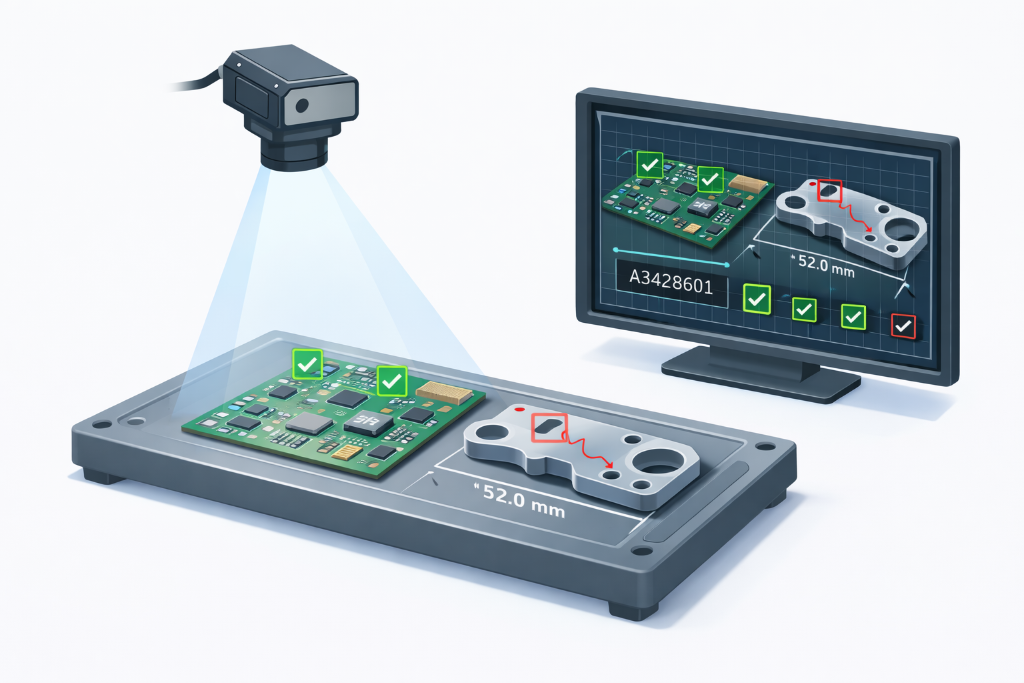 2D Area Scan Imaging - PCB and component inspection
