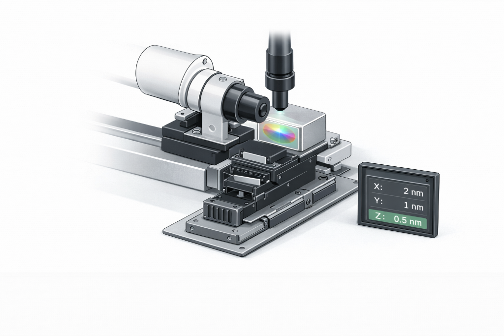 Nanometre Alignment for Optical Metrology
