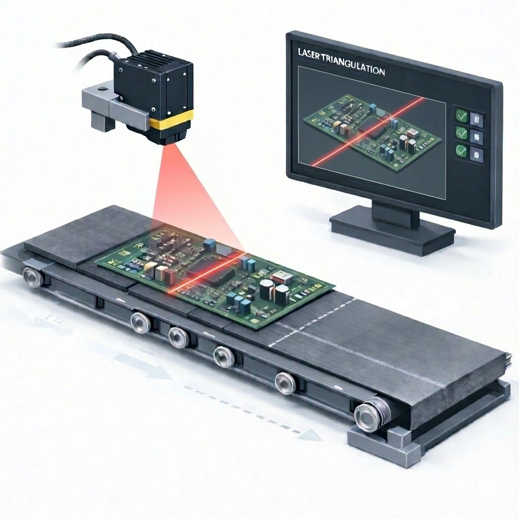 Laser Triangulation - surface and dimensional measurement
