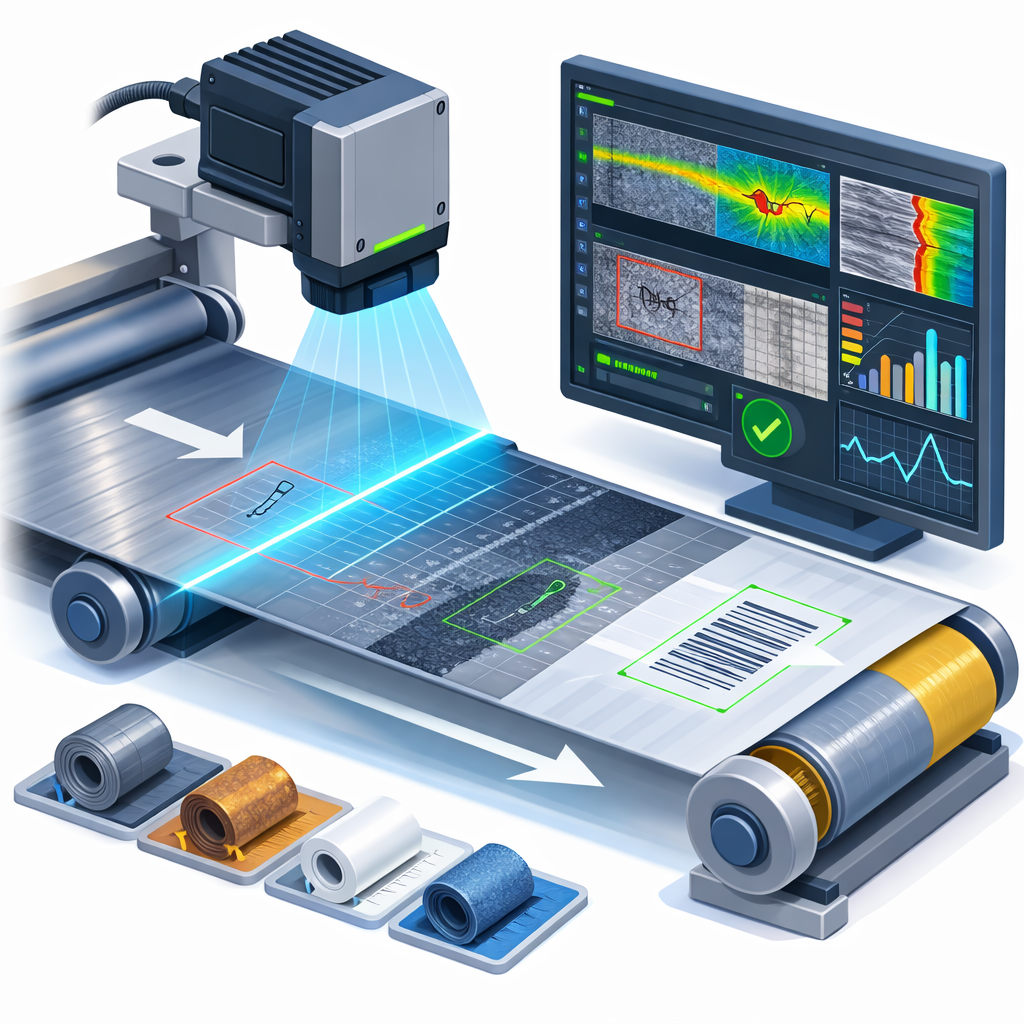 High-Speed Line Scan Imaging - continuous web inspection