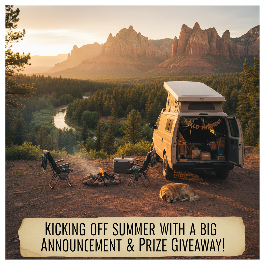 Kicking Off Summer With A Big ANNOUNCEMENT & PRIZE GIVEAWAY!